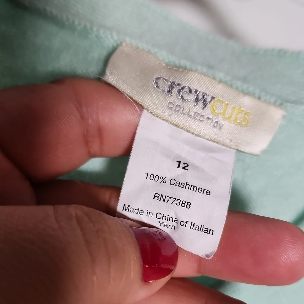 Crewcuts Light Green Women's Cardigan